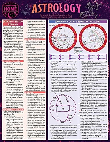 Astrology A QuickStudy Laminated Reference Guide — Nathaniel Craddock