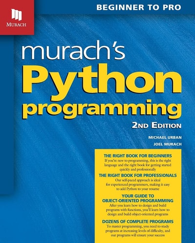 Murachs Python Programming — Joel Murach