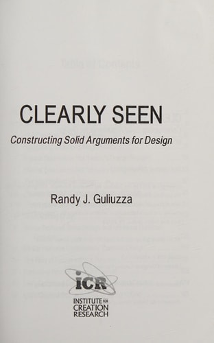 Clearly Seen Constructing Solid Arguments for Design — Randy J. Guliuzza