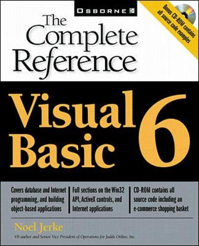 Visual Basic 6 The Complete Reference — Noel Jerke